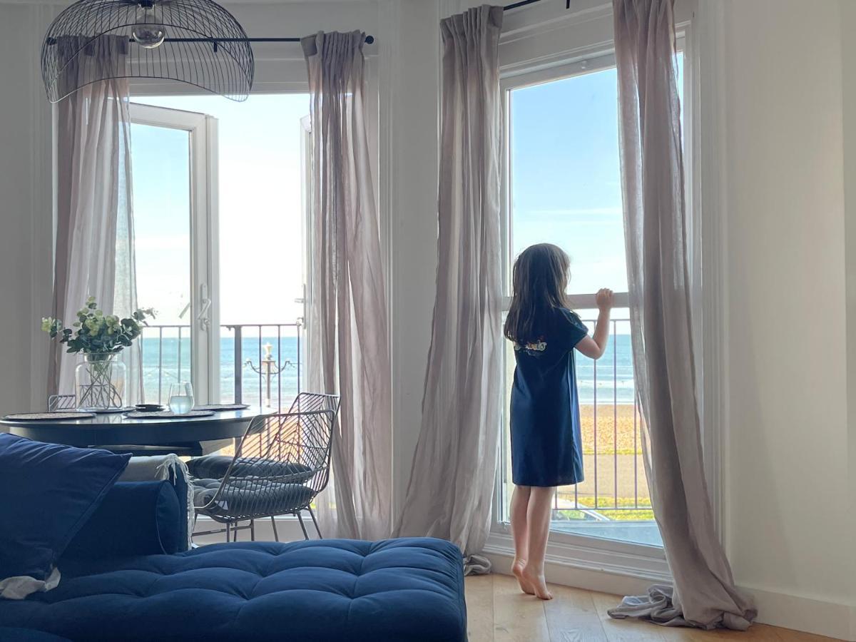 Seaview Flat With Balcony, Spacious 2 Bedroom Worthing Exteriör bild